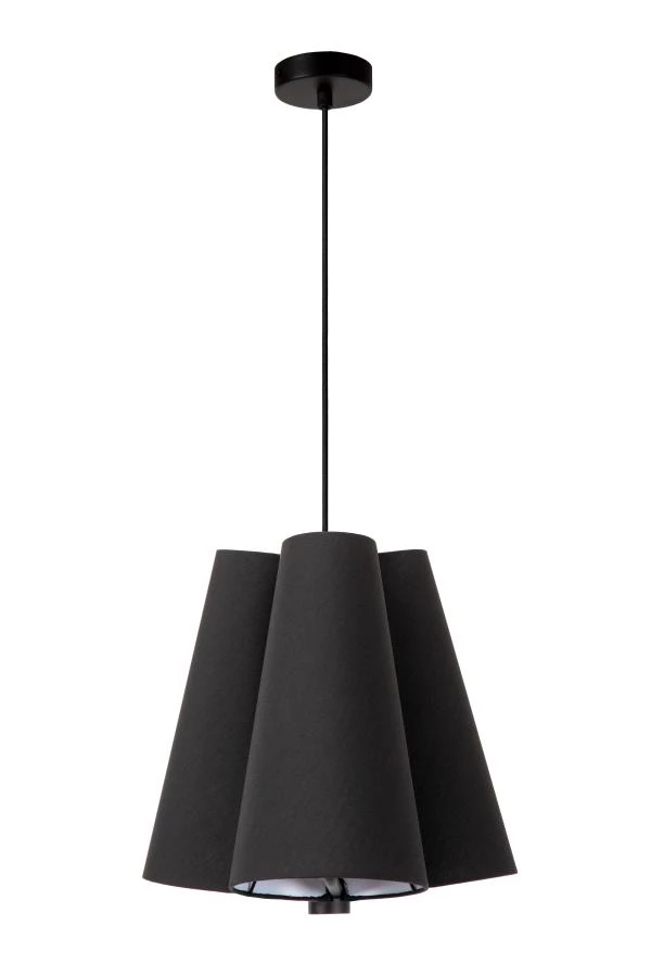 Lucide GREGORY - Hanglamp - Ø 34,3 cm - 3xE27 - Zwart - uit